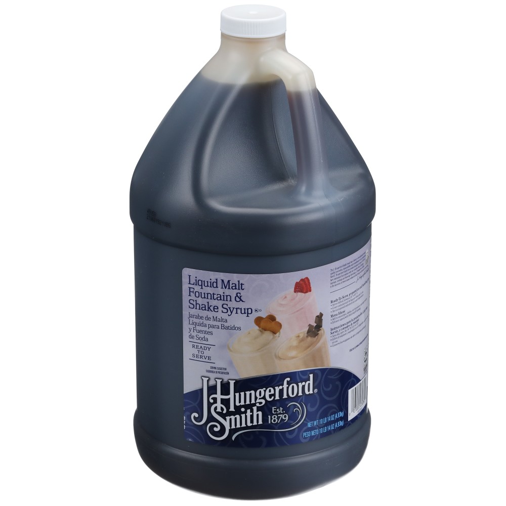 Liquid Malt Fountain & Shake Syrup, 1 gal jugs Conagra Foodservice