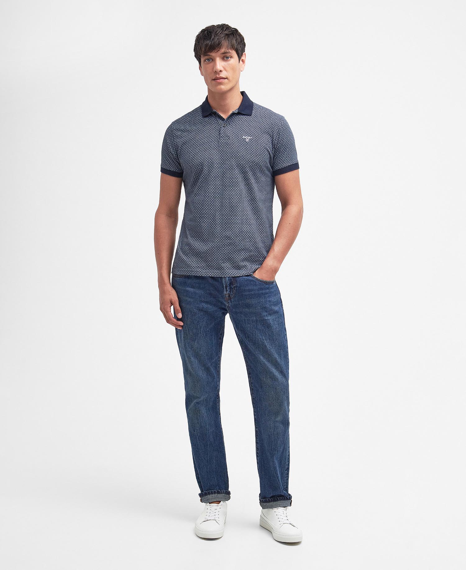 Shell Short-Sleeved Polo Shirt image number 1