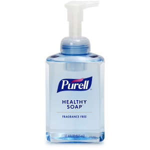Gojo, PURELL HEALTHY SOAP, Gentle & Free Foam Liquid Soap,  515 mL Counter Top Pump Bottle