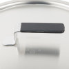 12 ¾-inch Wear-Ever® domed aluminum cover with satin finish and dipped handle