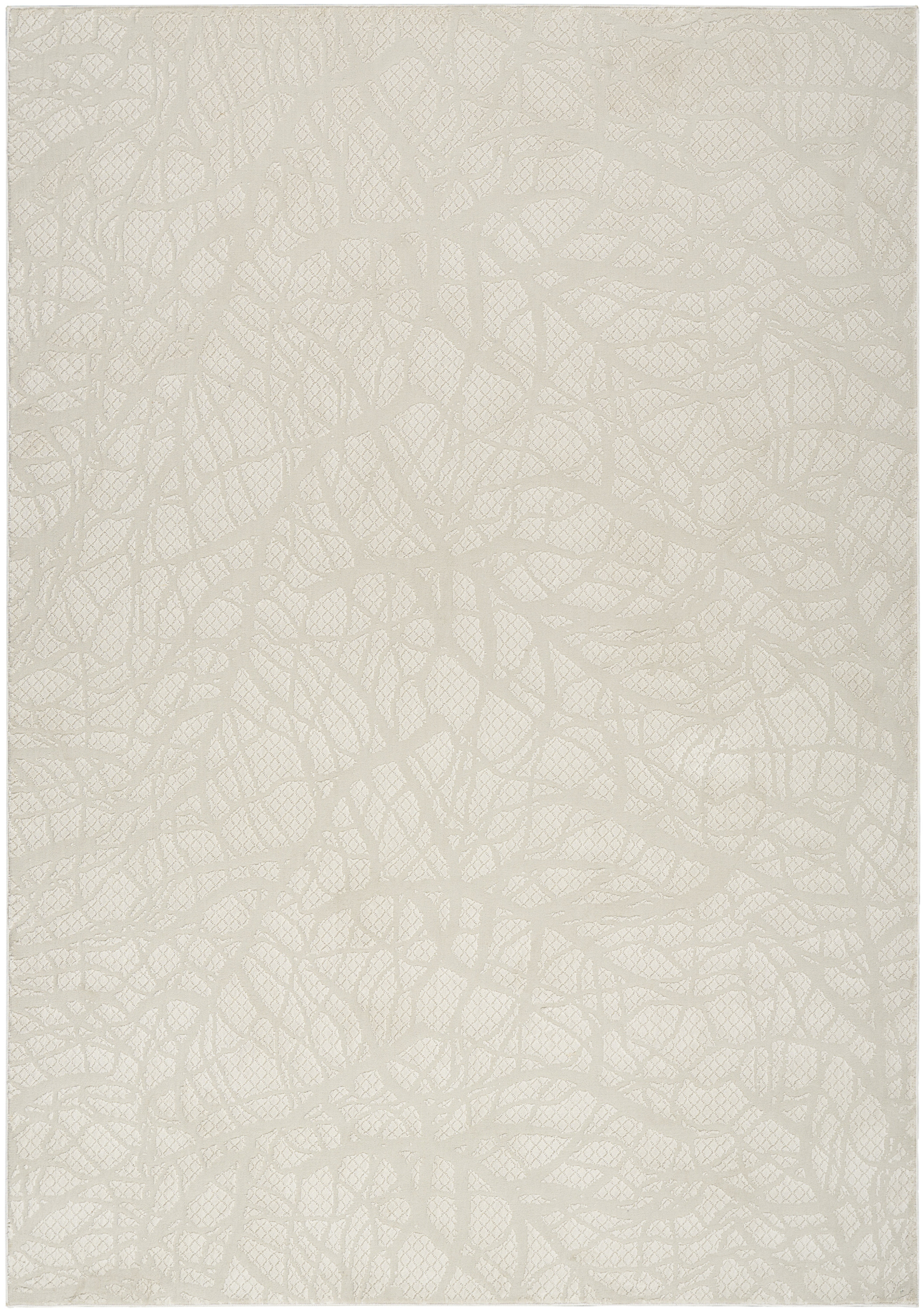 Nourison Desire 5'3" x 7'3" Beige Modern Indoor Rug