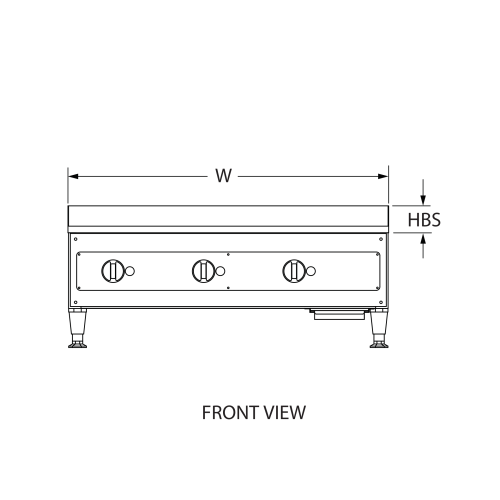 Engineering front view
