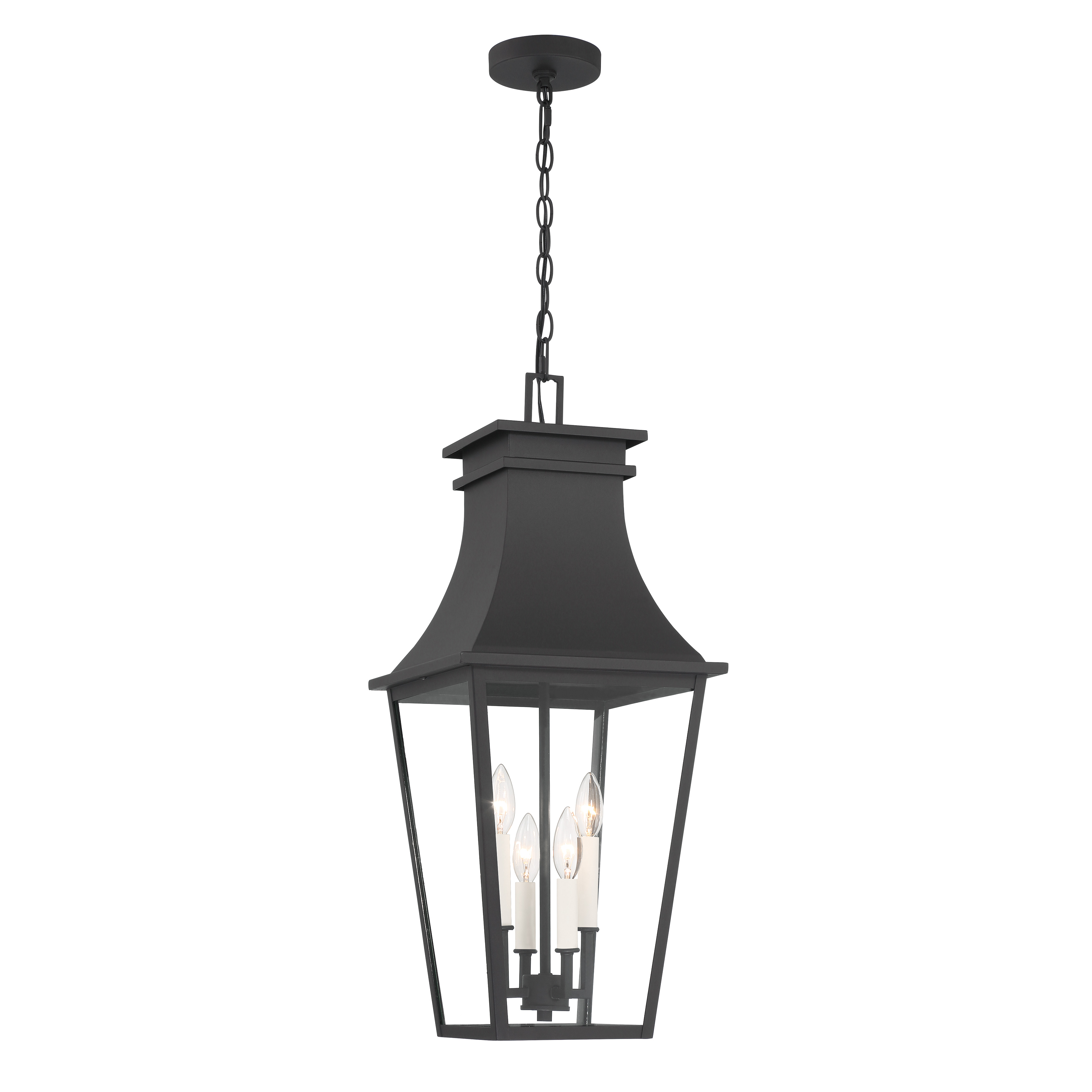 Gloucester - 4 Light Outdoor Chain Hung Lantern 12"