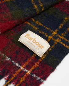 Geschenkset Beanie Saltburn & Schal Tartan Winterberry Tartan