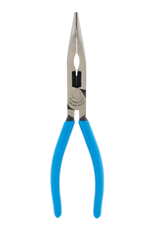 E388 8-inch XLT™ Combination Bent Long Nose Pliers with Cutter