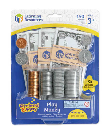 Learning Resources Pretend & Play Money 150-piece Set