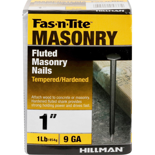 FasnTite Fluted Masonry Nails Masonry Nails Nails Construction