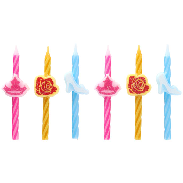 Disney Princess Icon Licensed Candles