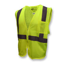 Radians SV25 Economy Class 2 Self-Extinguishing Safety Vest with Zipper