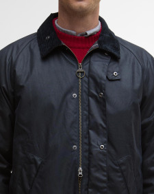 Tracker Waxed Jacket Navy