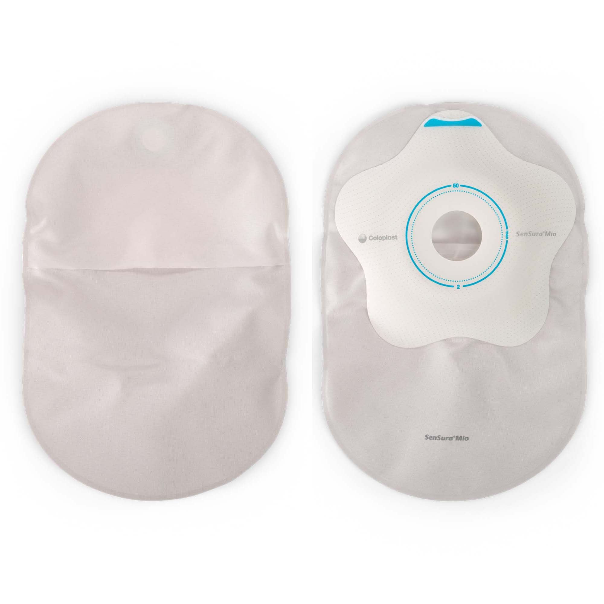 SenSura® Mio Convex Flip 1-Piece Closed End Ostomy Pouch, 40mm Stoma