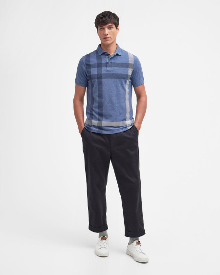 Blaine Tartan Short-Sleeved Polo Shirt