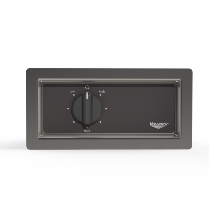 42-inch 208-volt low-profile heat strip in chrome