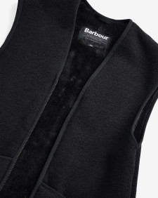 Gilet/fodera in pile caldo con cerniera 