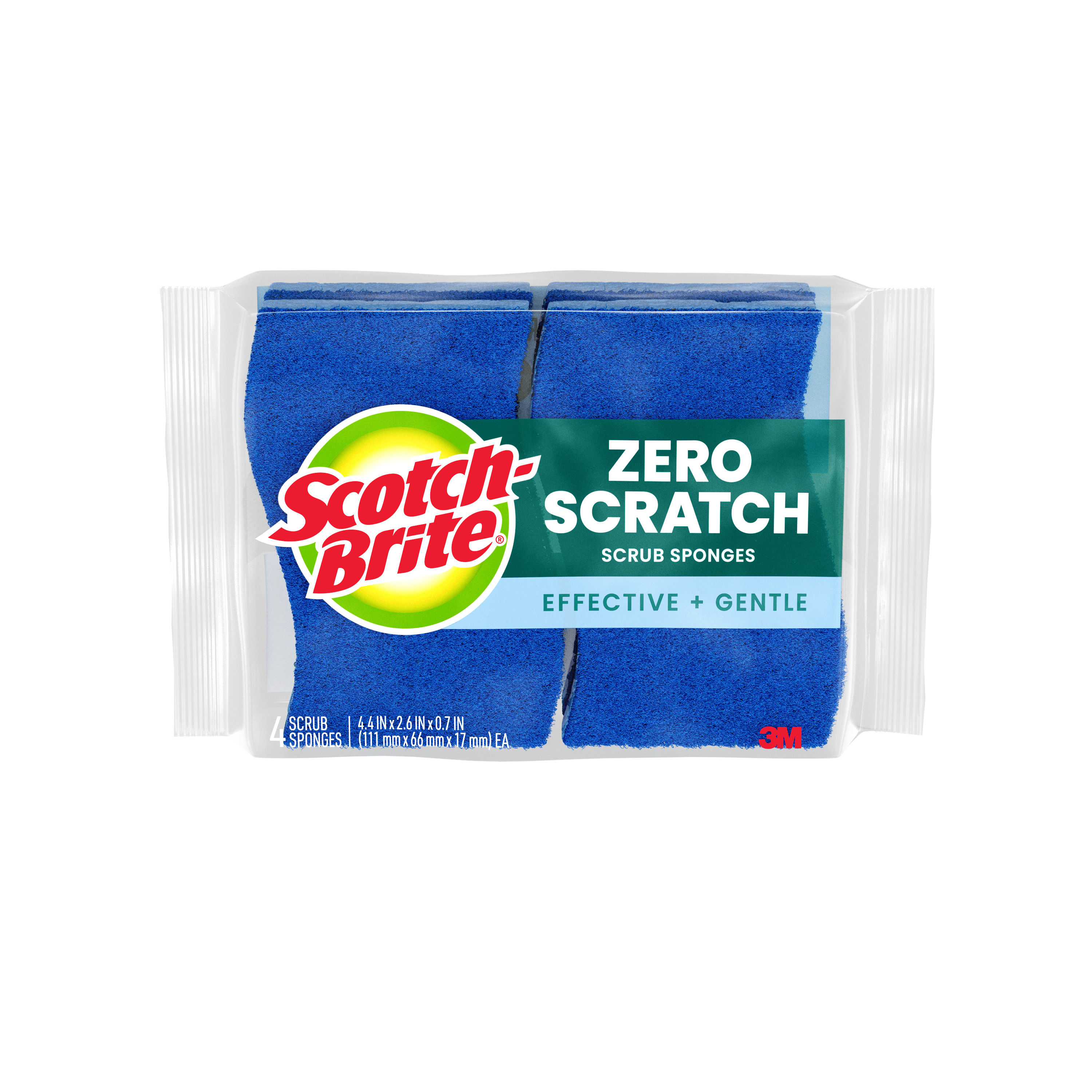 SKU 7100332011 | Scotch-Brite® Zero Scratch Scrub Sponge 524-9