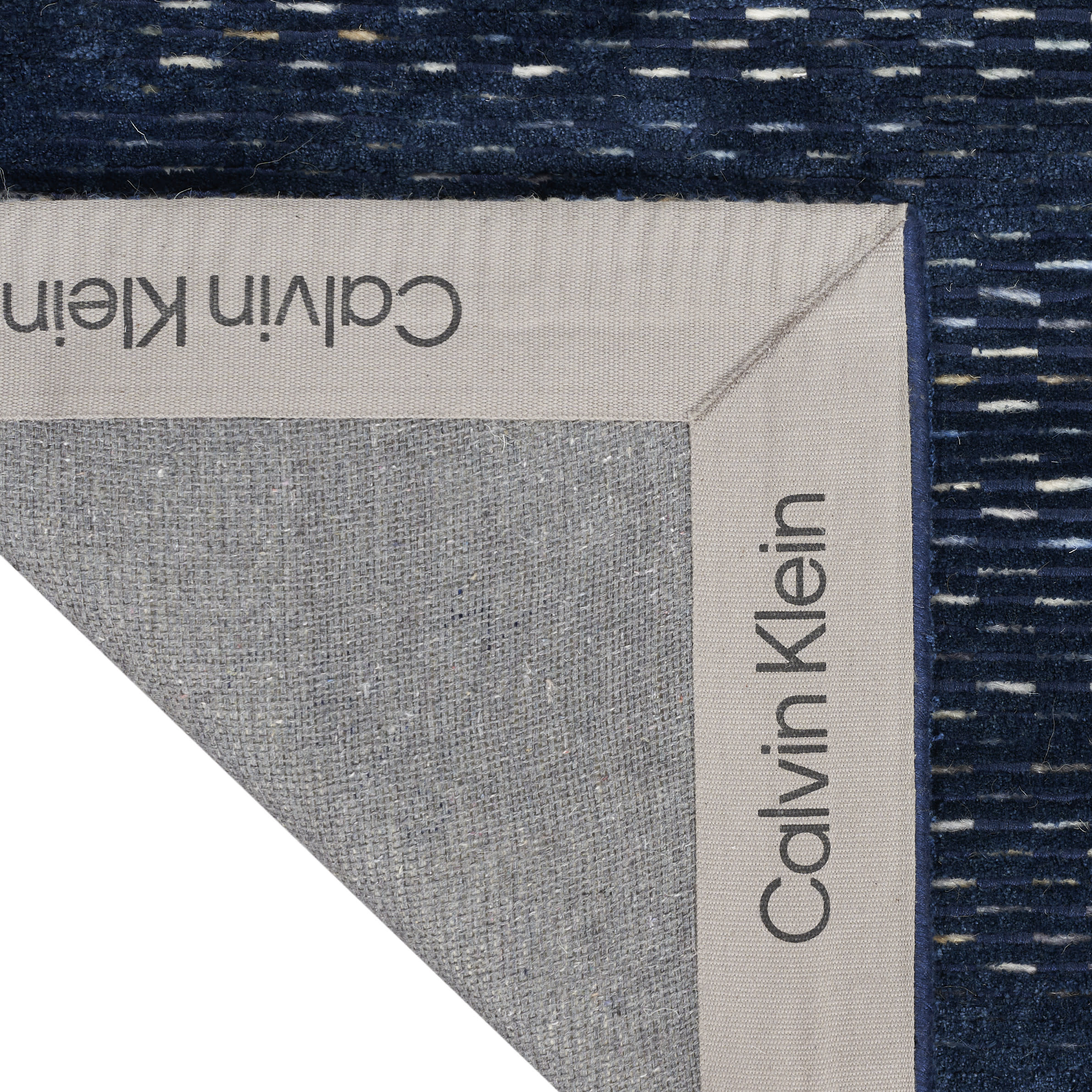 Calvin Klein Valley 8'6" x 11'6" Blue Modern Indoor Rug