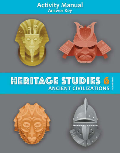 BJU Press Heritage Studies 6 Student Activity Manual Answer Key 4th Edition