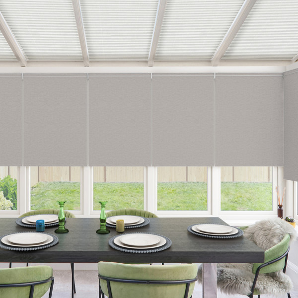 Remy Blackout Grey Roller Blind