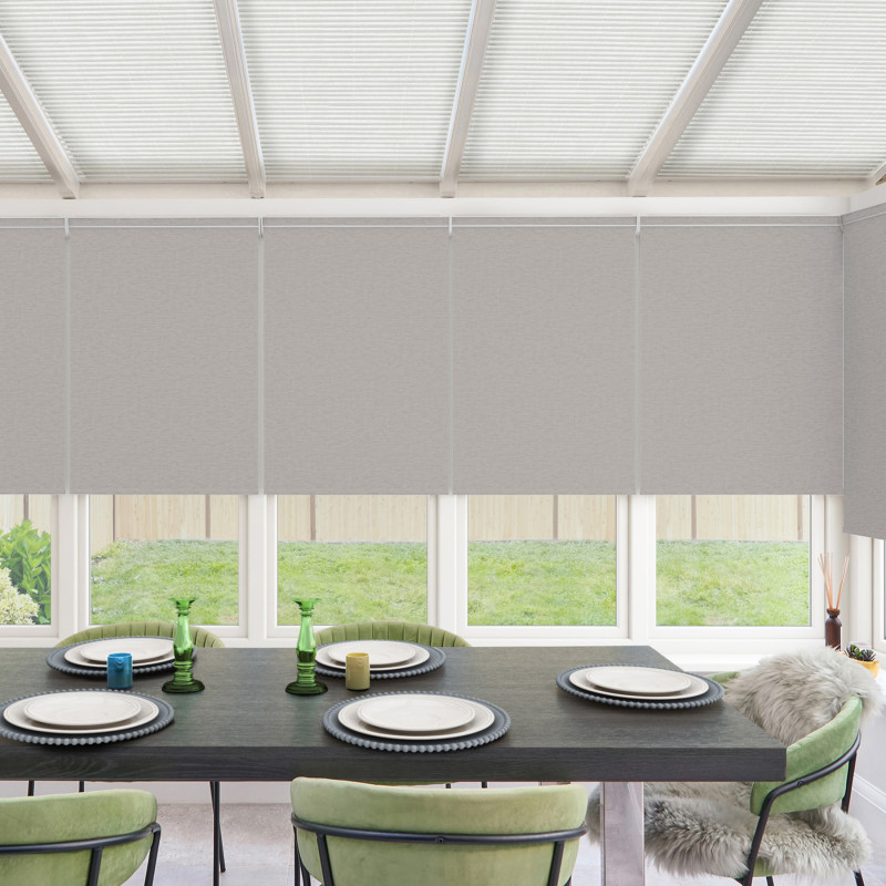 Remy Blackout Grey Roller Blind