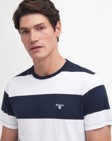 Whalton Striped T-Shirt Classic Navy