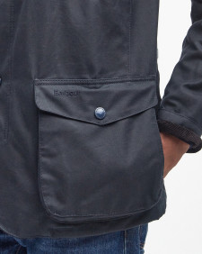 Ogston Waxed Jacket Classic Navy