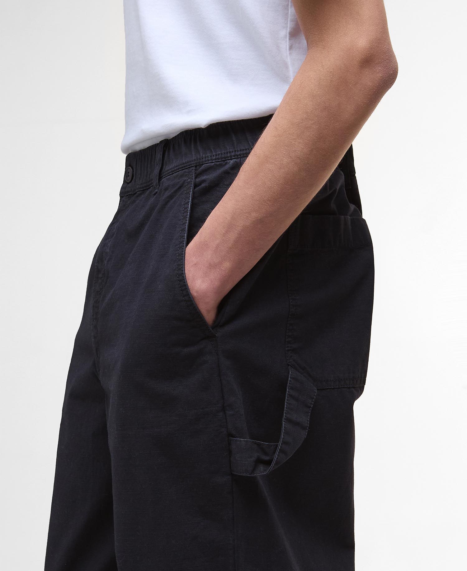 Harton Relaxed Slub Trousers image number 3