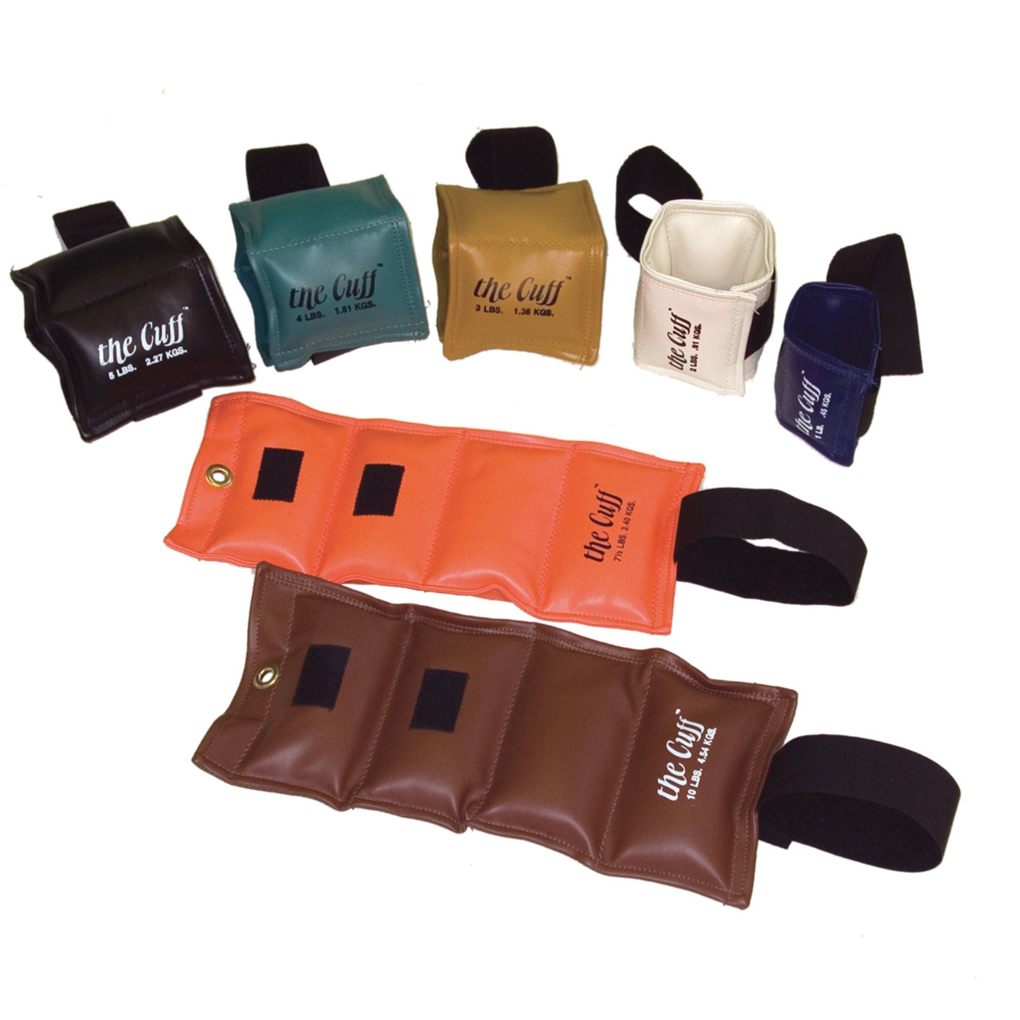 Fabrication Enterprises WEIGHT SET, CUFFS 7PC