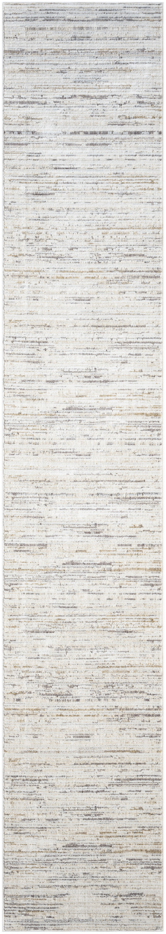 Calvin Klein CK078 Summit 2'2" x 12' Ivory Multicolor Modern Indoor Rug