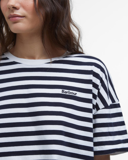 T-shirt Adria con motivo a righe