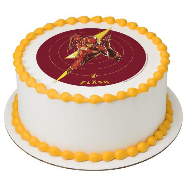 Justice League™ The Flash  PhotoCake® Edible Image®