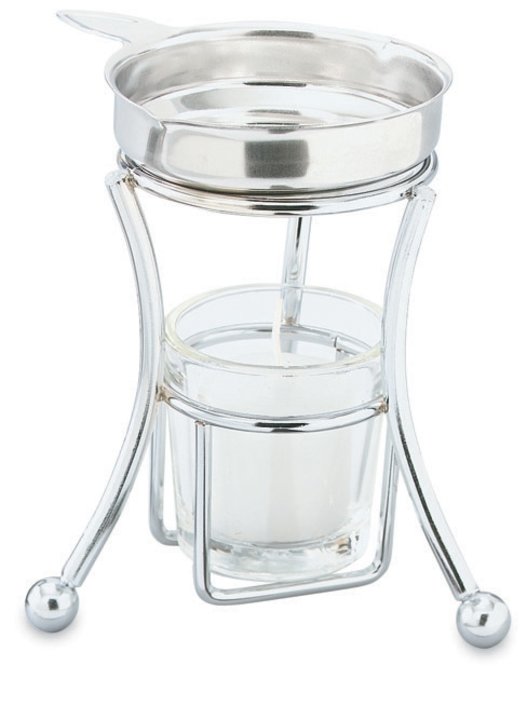 Chrome-plated welded butter melter wire stand