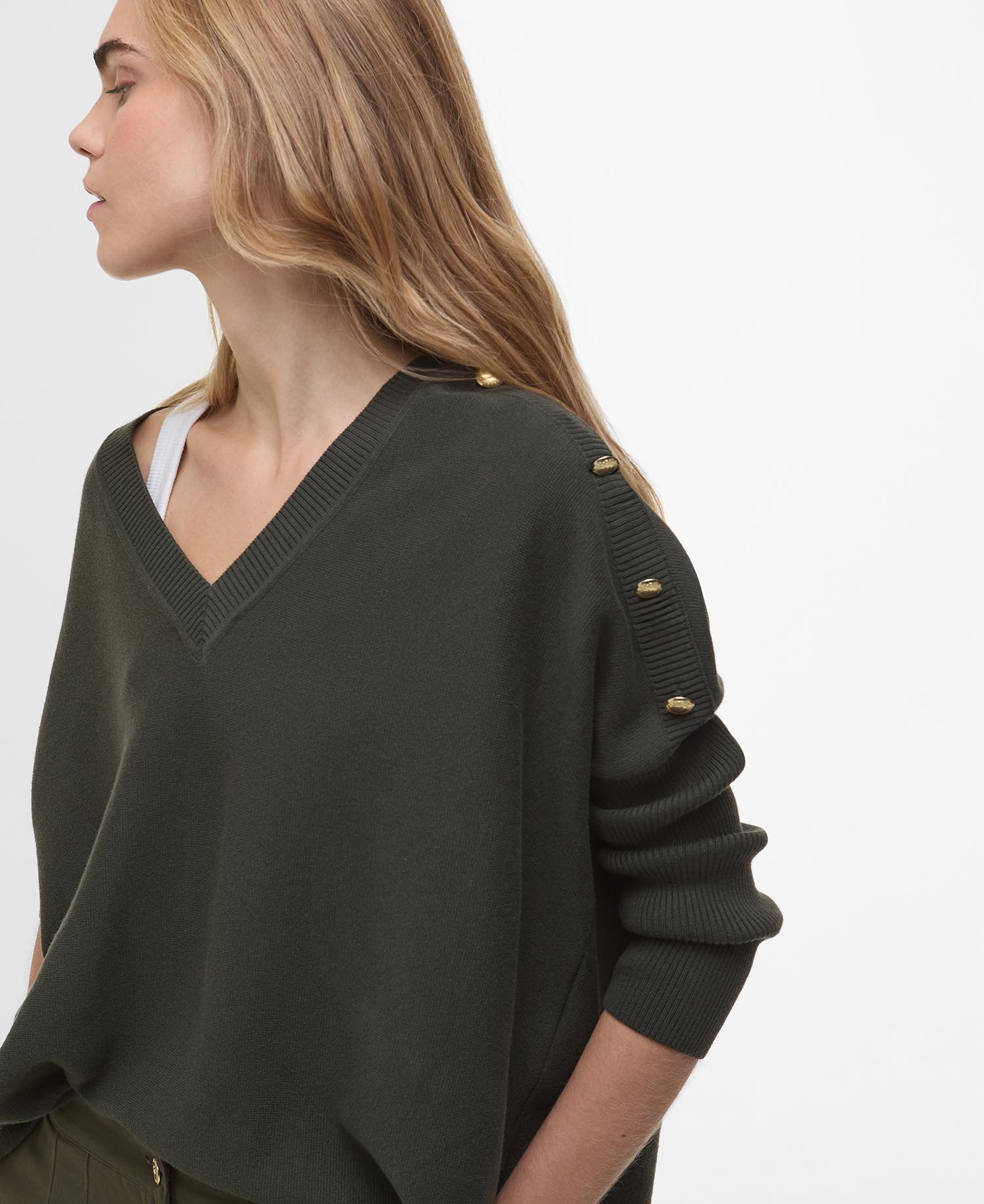 Sierra V-Neck Jumper image number 3