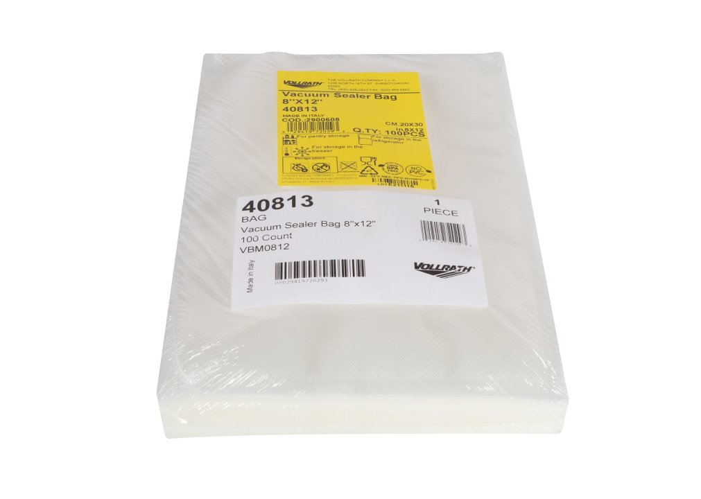 8” x 12” out-of-chamber mesh vacuum sealer bags