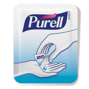 GOJO, PURELL® PERSONAL™ Advanced Portable Packets Hand Sanitizer Wipes,  2000 per Case