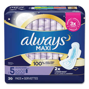 PG17902, Procter & Gamble, Always Maxi Pads, Extra Heavy Overnight
