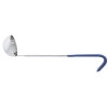 2-ounce one-piece heavy-duty stainless steel ladle with blue Kool-Touch® handle