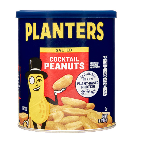 PLANTERS(r) Peanuts Cocktail	12/16 oz . C1CB - Front Center Inner Pack (Hi Res)