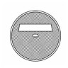 Cover for Curb Valve Box ELECTRIC Cover Only
