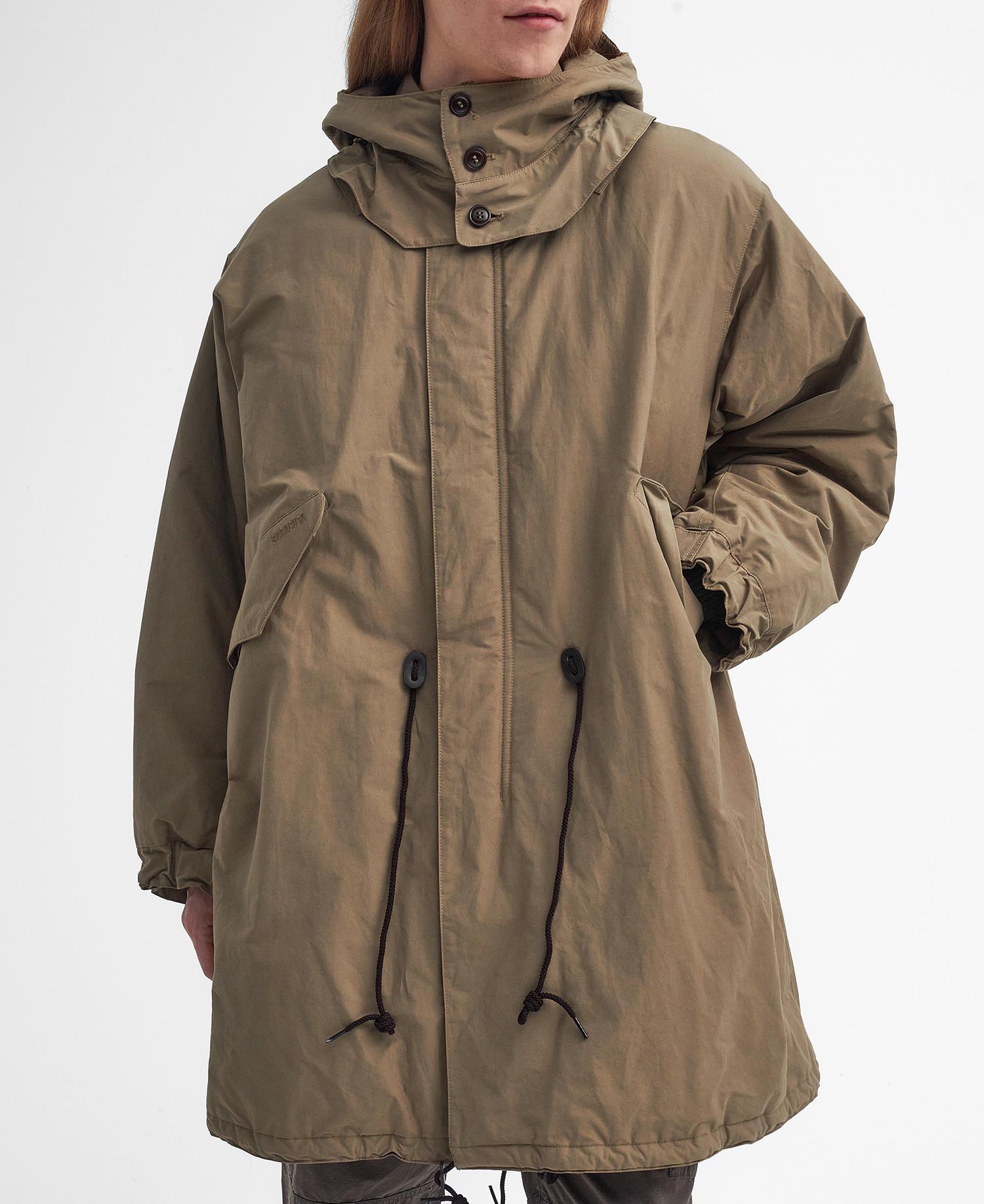 Barbour x Baracuta Mods Casual Parka Jacket image number 5
