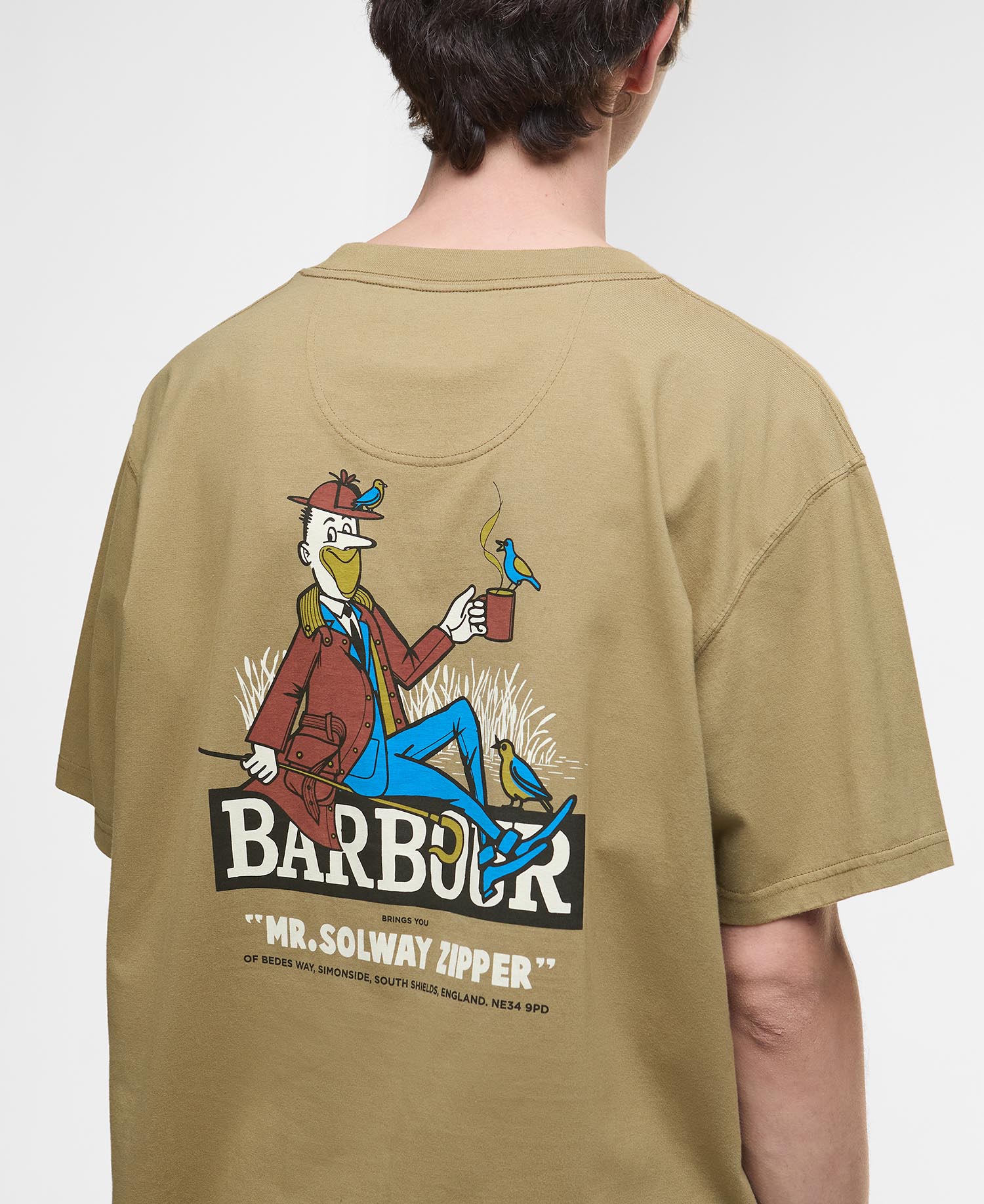 T-shirt oversize con stampa Campbell image number 4