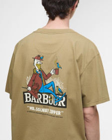 T-shirt oversize con stampa Campbell 