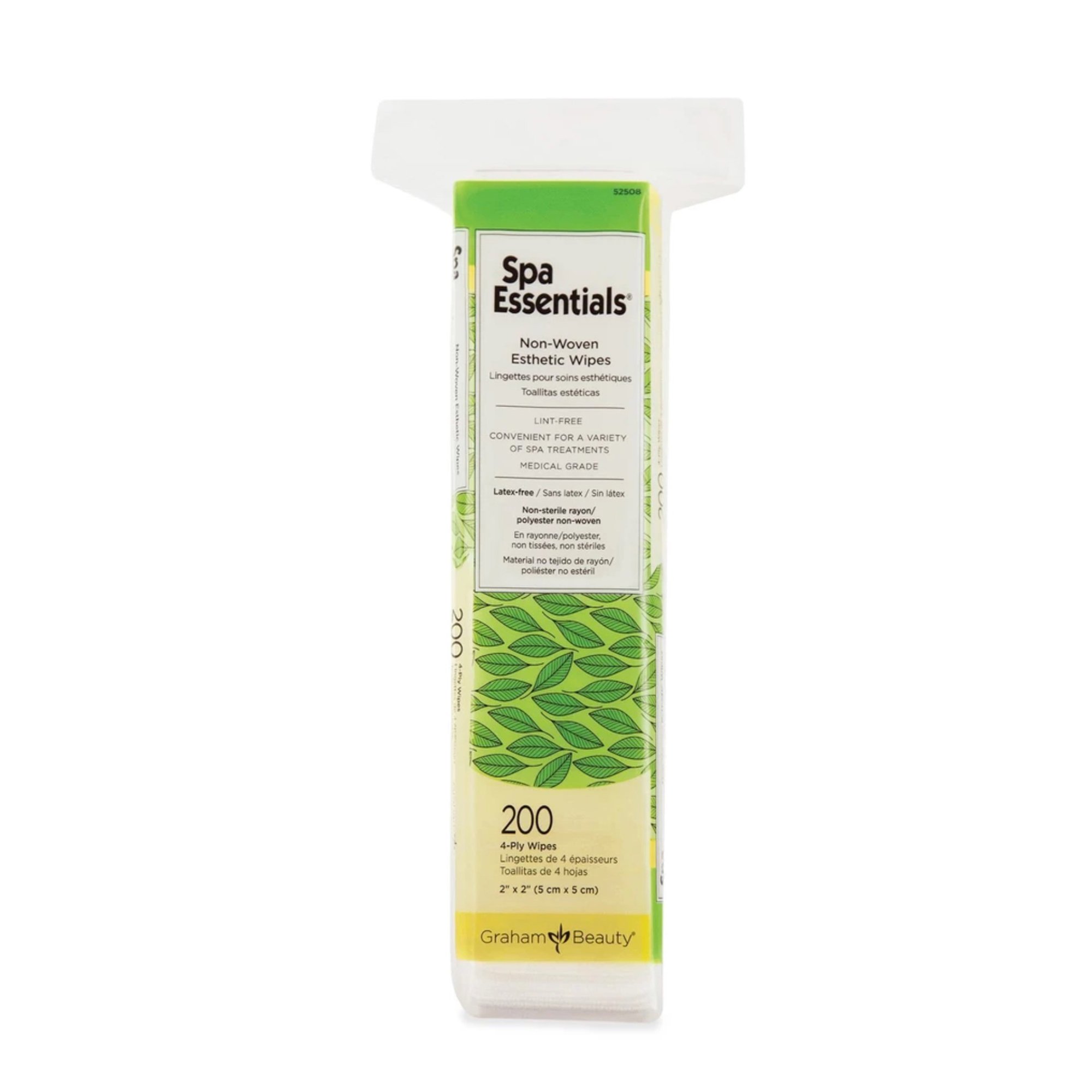 Spa Essentials Esthetic Wipes, 2 x 2 Inch MK 825779
