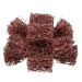 Standard Abrasives™ Buff and Blend Cross Buff GP, 725001, A/O Medium, 1-1/2 in x 1/2 in x 3 Ply x 8-32, 50/Carton, 500 ea/Case