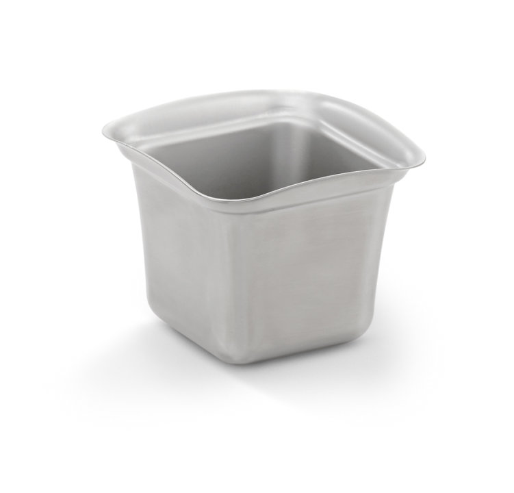 1-quart Miramar® contemporary stainless steel sixth-size food pan