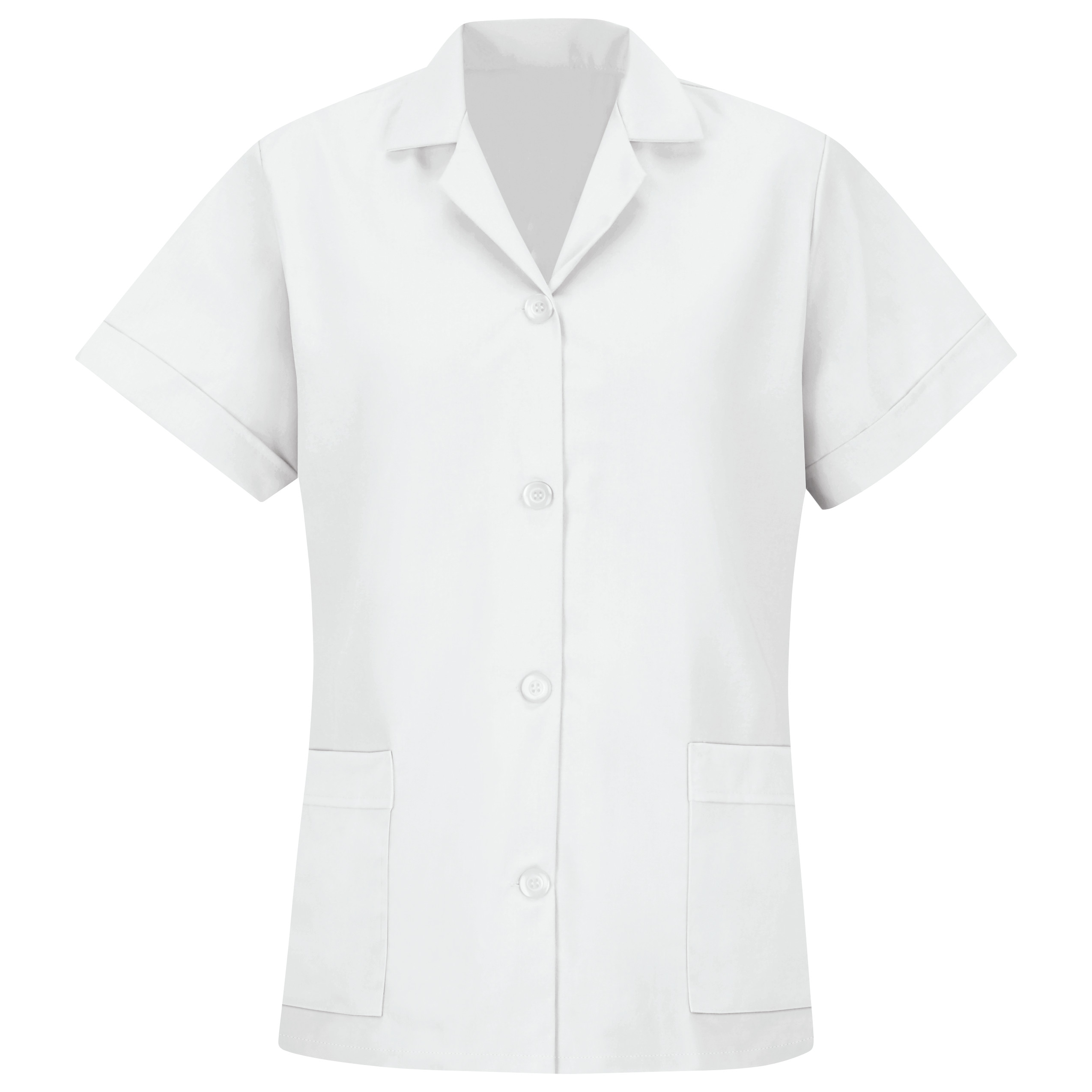 Women‘s Smock Loose Fit Short Sleeve-Red Kap