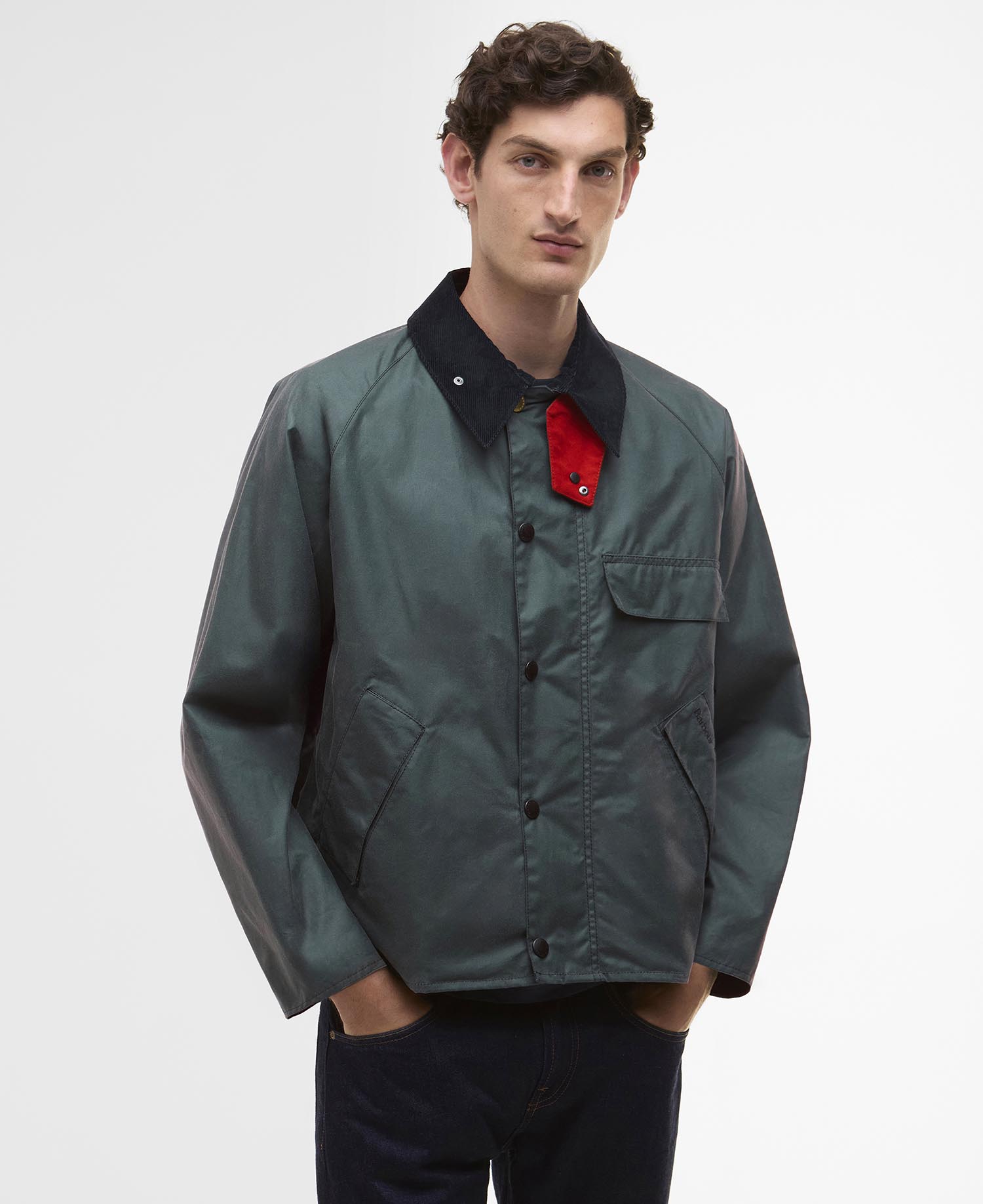 Paul Smith loves Barbour Transport Waxed Jacket image number 1