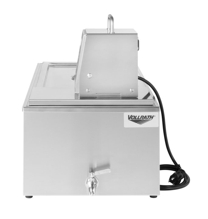 120-volt sous vide immersion circulator package with immersion circulator head, bath and cover