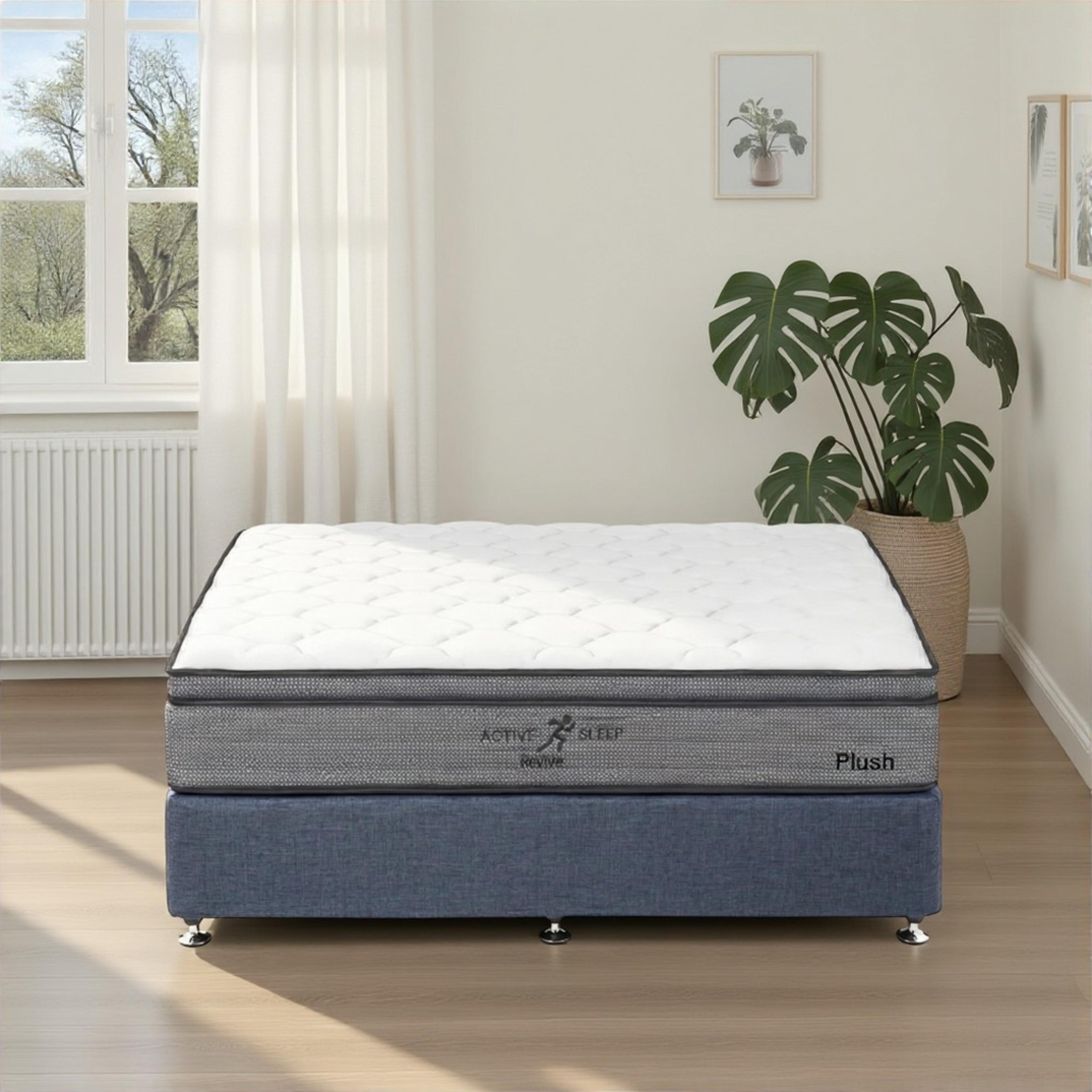 Lifestyle image of the  Active Sleep Revive Mattress, Plush from Forty Winks