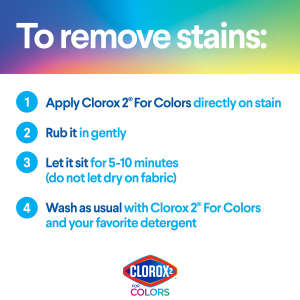 Clorox,  Clorox 2 Laundry Stain Remover and Color Booster,  33 fl oz Bottle