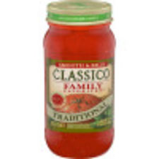 Classico Family Favorites Traditional Smooth & Rich Pasta Sauce, 24 oz Jar